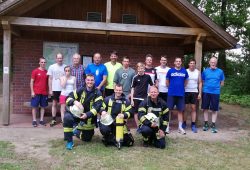 Aktive beim 14. Turmlauf des VfL Suderburg 2019