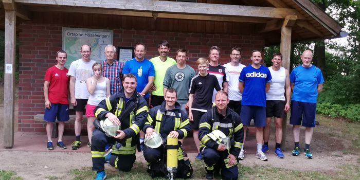 Aktive beim 14. Turmlauf des VfL Suderburg 2019